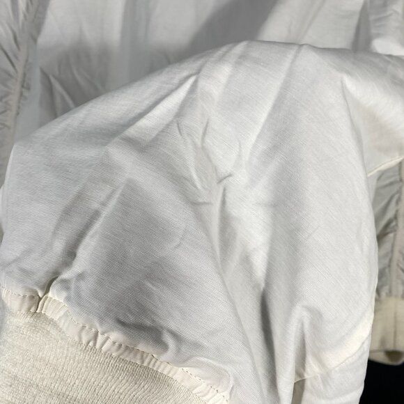 Oblivian by Represent Semi-sheer Long Bomber white men's size 3 / Large - Picture 8 of 10
